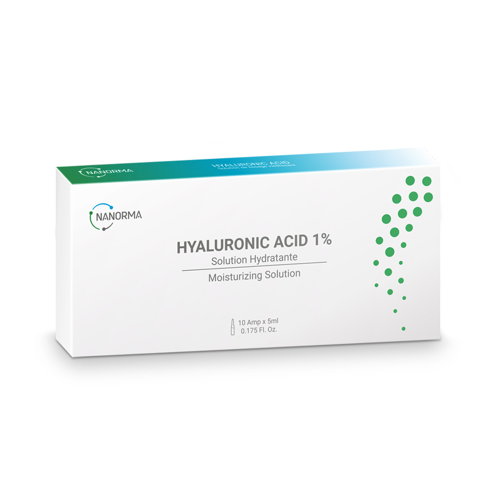 Упаковка зволожуючого засобу HYALURONIC ACID1% Moisturizing Solution