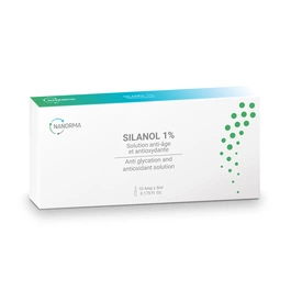 Упаковка - Противіковий засіб SILANOL 1% Anti Glycation and Antioxidant Solution - 10шт